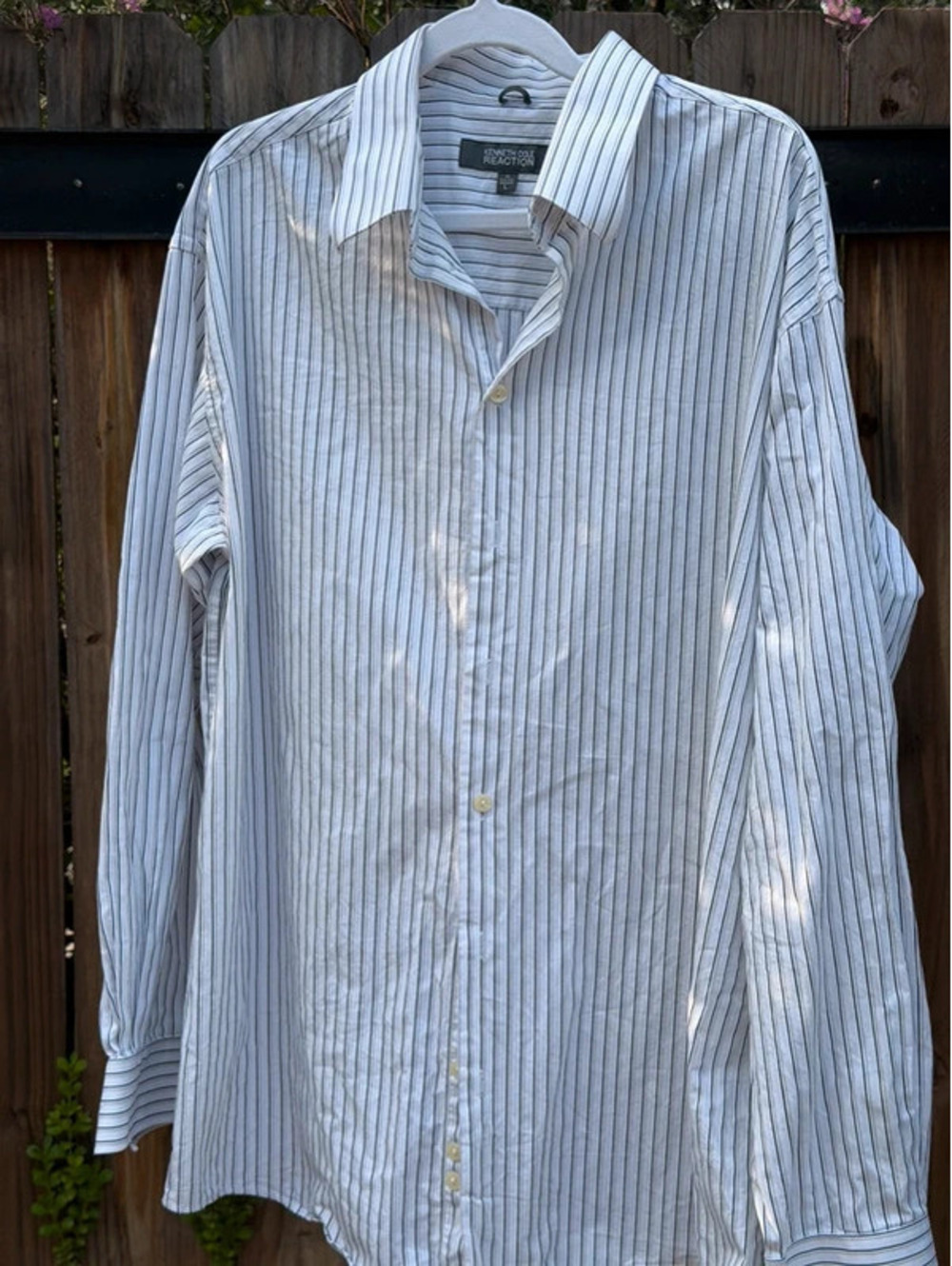 Kenneth Cole Reaction -Lg- long sleeve shirt